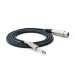 6Ft XLR 3P Female to 1/4" Mono Microphone Cable