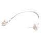 Cat 6 500mhz Utp   1ft Cable - White