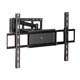 Adjustable Tilting/swiveling Wall Mount Bracket For Lcd Plasma (max 110lbs, 32~50inch) - Black