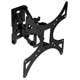 Adjustable Tilt & Swivel Wall Mount Bracket For Lcd - Black