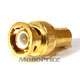 Bnc Male To Rca Female Adaptor - Gold Plated