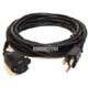 Power Extension 16awg Cable 10ft - Black