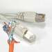Cat5E Shielded 3ft STP Patch Cable 350MHz - Gray