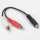 6inch RCA-Female to RCA-Male x2