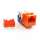 Cat5E 110 Style Keystone Insert - Orange