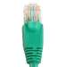 Cat5E 2ft Patch Cable with Molded Boot 350MHz - Green