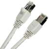 25Ft Cat.6A Shielded Patch Cable Molded Gray