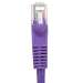 Cat5E 75ft Patch Cable with Molded Boot 350MHz - Purple