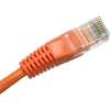 Cat5E 10ft Patch Cable with Molded Boot 350MHz - Orange