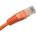 Cat5E 10ft Patch Cable with Molded Boot 350MHz - Orange