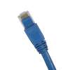 Cat6A 25ft Patch Cable with Molded Boot 10G - Blue