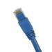 Cat6A 5ft Patch Cable with Molded Boot 10G - Blue