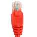 Cat5E 2ft Patch Cable with Molded Boot 350MHz - Red