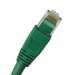 Cat6A 10ft Patch Cable with Molded Boot 10G - Green