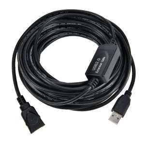 80Ft USB2.0 Active Repeater Cable A-Male/Female