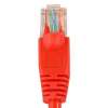 Cat5E 100ft Patch Cable with Molded Boot 350MHz - Red