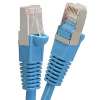 1.5Ft Cat.5E Shielded (FTP) Ethernet Network Booted Cable Blue