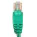 Cat6 1ft Patch Cable with Snagless Boot 550MHz - Green