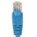 Cat5E 100ft Patch Cable with Molded Boot 350MHz - Blue
