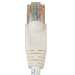 Cat6 75ft Patch Cable with Snagless Boot 550MHz - White