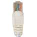 Cat5E 100ft Patch Cable with Molded Boot 350MHz - White