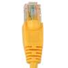 Cat5E 25ft Patch Cable with Molded Boot 350MHz - Yellow