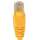 Cat5E 25ft Patch Cable with Molded Boot 350MHz - Yellow