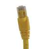 Cat6A 20ft Patch Cable with Molded Boot 10G - Yellow