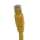 Cat6A 6ft Patch Cable with Molded Boot 10G - Yellow