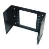 8U Hinged Extendable Wall Mount Bracket, Max 13.5" Depth