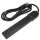 6Ft 6-Outlet Surge Protector 15A, 90J Black