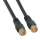 25Ft F-Type Screw-on RG6 Cable Black Gld Plated