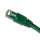 Cat6A 3ft Patch Cable with Molded Boot 10G - Green