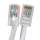 Cat6 Non-Booted 25ft Assembly Patch Cable 550MHz - White