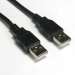 3ft USB 2.0 Type A to Type A Cable - Black