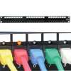 Cat6 110 Patch Panel 48 Port Rackmount with LED Indicators