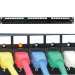 Cat6 110 Patch Panel 24 Port Rackmount with LED Indicators