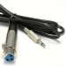 10Ft XLR Female to 3.5mmm Mono Male Cable