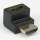 HDMI M/F 90 Degree Adapter Gold Plated