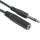 25Ft 1/4\" Stereo Male / Female cable