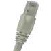 Cat6A 2ft Patch Cable with Molded Boot 10G - Gray