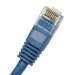 Cat5E 20ft Patch Cable with Molded Boot 350MHz - Blue
