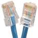 1.5Ft Cat.5E Non-Boot Patch Cable Blue