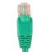 Cat5E 25ft Patch Cable with Molded Boot 350MHz - Green