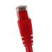 Cat6A 75ft Patch Cable with Molded Boot 10G - Red