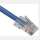 Cat6 Non-Booted 20ft Assembly Patch Cable 550MHz - Blue