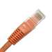 Cat5E 150ft Patch Cable with Molded Boot 350MHz - Orange