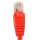 Cat6 1ft Patch Cable with Snagless Boot 550MHz - Red