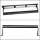 19 inch 1U Support Bar Black