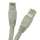 Cat6A 3ft Patch Cable with Molded Boot 10G - Gray